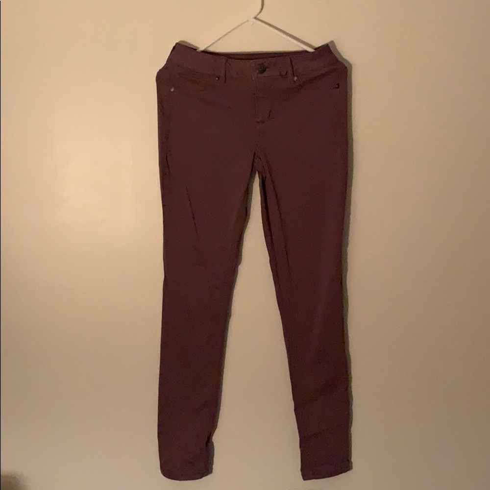 Purple jeggings